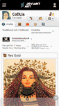 Mobile Screenshot of codlia.deviantart.com