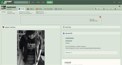 Desktop Screenshot of mestmest.deviantart.com
