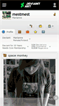 Mobile Screenshot of mestmest.deviantart.com