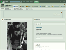 Tablet Screenshot of mestmest.deviantart.com