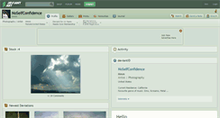Desktop Screenshot of noselfconfidence.deviantart.com