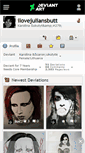 Mobile Screenshot of ilovejuliansbutt.deviantart.com