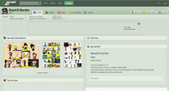 Desktop Screenshot of beastof-burden.deviantart.com