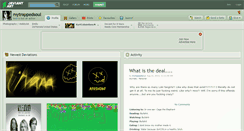 Desktop Screenshot of mytrappedsoul.deviantart.com