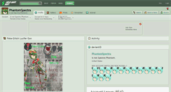 Desktop Screenshot of phantomspectra.deviantart.com