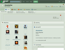 Tablet Screenshot of nkoesterke.deviantart.com