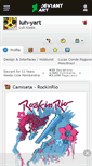 Mobile Screenshot of luh-yart.deviantart.com