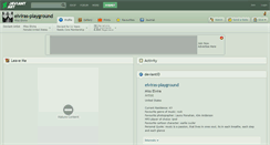 Desktop Screenshot of elviras-playground.deviantart.com