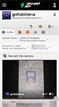 Mobile Screenshot of gothdoll4eva.deviantart.com