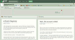 Desktop Screenshot of kankurolove133.deviantart.com