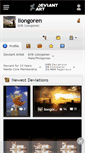 Mobile Screenshot of liongoren.deviantart.com