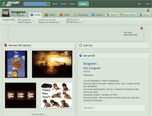 Tablet Screenshot of liongoren.deviantart.com