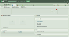 Desktop Screenshot of benbenben3.deviantart.com