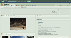 Desktop Screenshot of dianaxyzt.deviantart.com