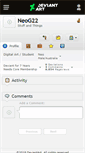 Mobile Screenshot of neog22.deviantart.com