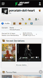 Mobile Screenshot of porcelain-doll-heart.deviantart.com