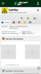 Mobile Screenshot of cafrillio.deviantart.com