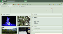 Desktop Screenshot of d-three.deviantart.com
