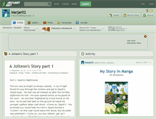 Tablet Screenshot of marjar02.deviantart.com