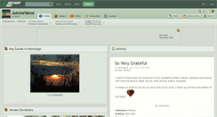 Desktop Screenshot of joannevance.deviantart.com