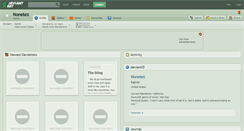 Desktop Screenshot of nonetez.deviantart.com