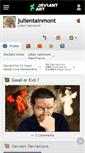 Mobile Screenshot of julientainmont.deviantart.com