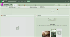 Desktop Screenshot of lateralusspiral.deviantart.com