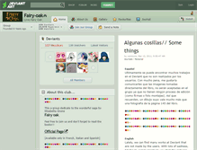 Tablet Screenshot of fairy-oak.deviantart.com