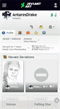 Mobile Screenshot of antaresdrake.deviantart.com