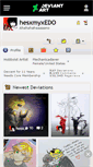 Mobile Screenshot of hesxmyxedo.deviantart.com