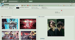 Desktop Screenshot of dindakai.deviantart.com