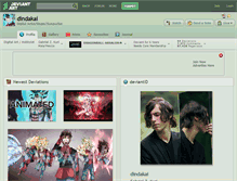 Tablet Screenshot of dindakai.deviantart.com
