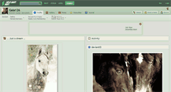 Desktop Screenshot of gala126.deviantart.com
