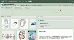Desktop Screenshot of metrostationclub.deviantart.com