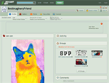 Tablet Screenshot of bestimagineryfriend.deviantart.com