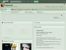 Tablet Screenshot of engineerplz.deviantart.com