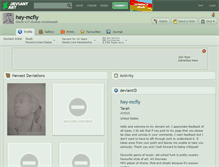 Tablet Screenshot of hey-mcfly.deviantart.com