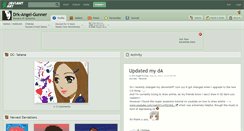 Desktop Screenshot of drk-angel-gunner.deviantart.com