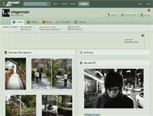 Tablet Screenshot of nilsgermain.deviantart.com