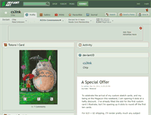 Tablet Screenshot of cs3ink.deviantart.com