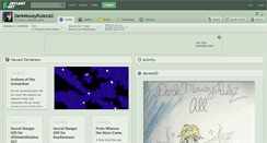 Desktop Screenshot of darkmousyrulezall.deviantart.com