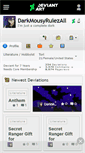 Mobile Screenshot of darkmousyrulezall.deviantart.com
