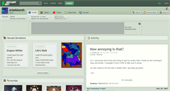 Desktop Screenshot of antekkereh.deviantart.com