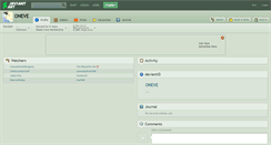 Desktop Screenshot of oneve.deviantart.com