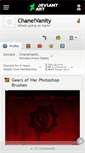 Mobile Screenshot of chanelvanity.deviantart.com