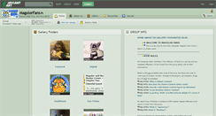 Desktop Screenshot of magolorfans.deviantart.com