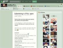 Tablet Screenshot of itahina-fc.deviantart.com