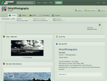 Tablet Screenshot of dirtygphotography.deviantart.com