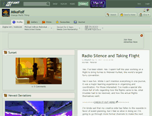 Tablet Screenshot of mikefolf.deviantart.com