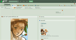 Desktop Screenshot of chibispain.deviantart.com